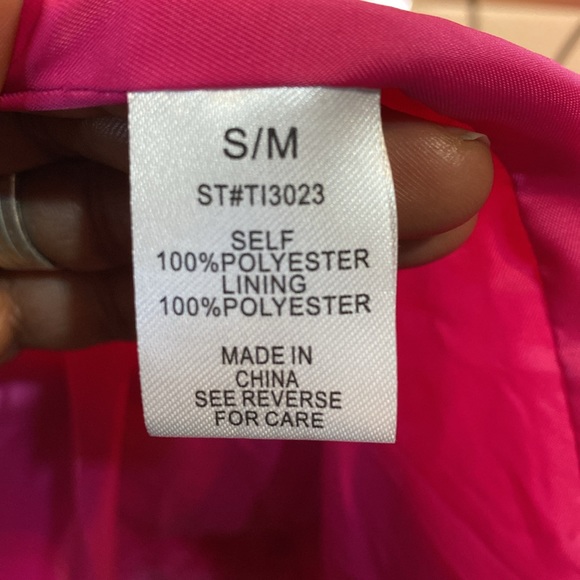 Better Be Hot Pink Teddy Coat - Picture 5 of 5